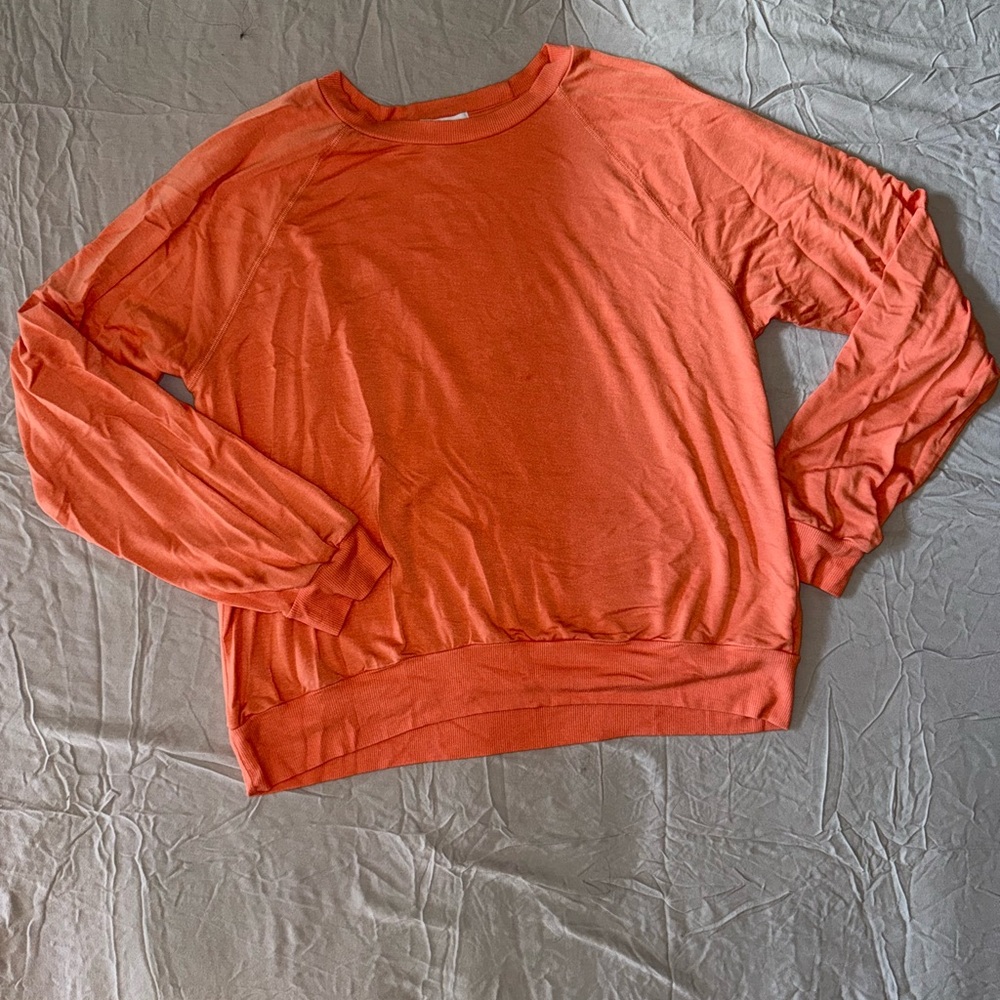 Beyond Yoga Peach Long Sleeve Shirt